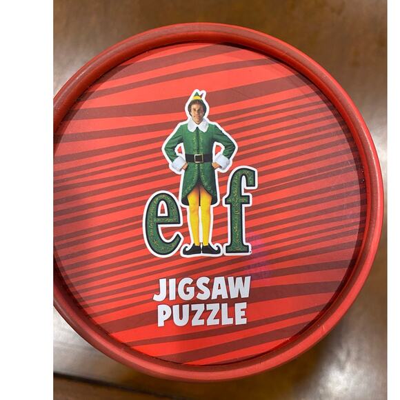 NIB Elf Will Ferrell 500 Pieces‎ Jigsaw Puzzle Sealed Pieces Stocking Size - Picture 4 of 4
